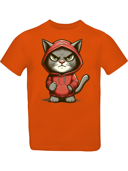 Grimmige Katze T-Shirt Kids SK