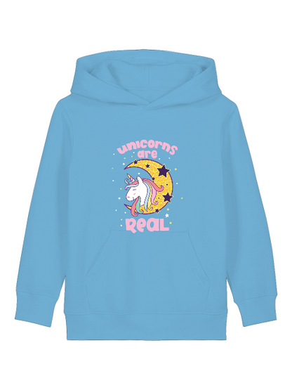 Einhorn Unicorn are real - Mini Cruiser Hoodie 2.0 Kinder Kapuzenpullover SK