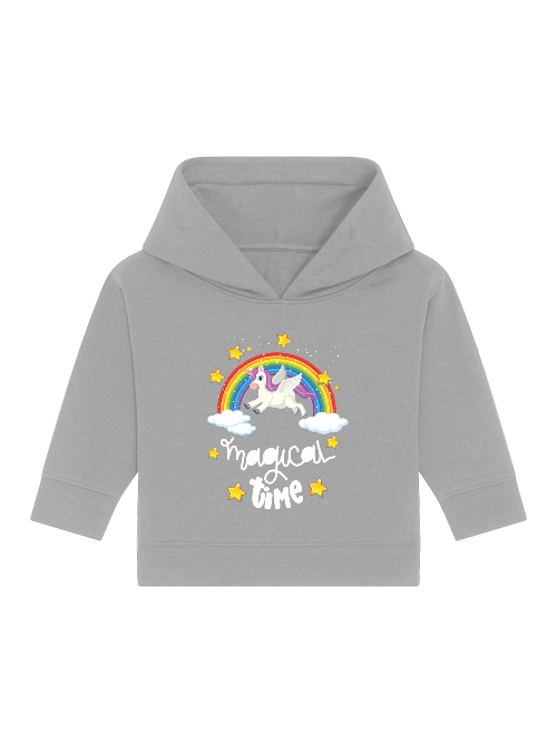 Einhorn Magical time - Baby Cruiser Hoodie Baby Kleinkinder Kapuzenpullover SK