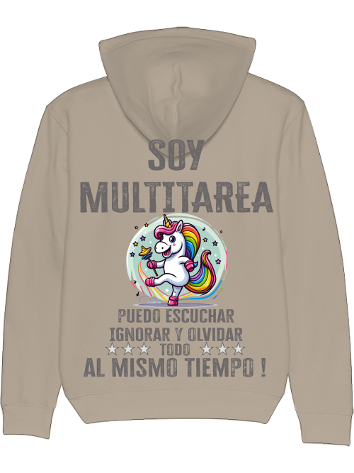 Cruiser Hoodie Soy Multitarea Unicorn Rattle Dance