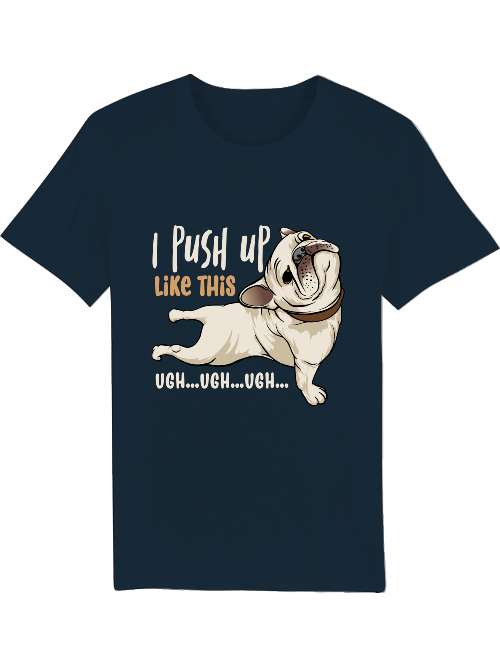 Dog push up Like this Creator T-Shirt SK