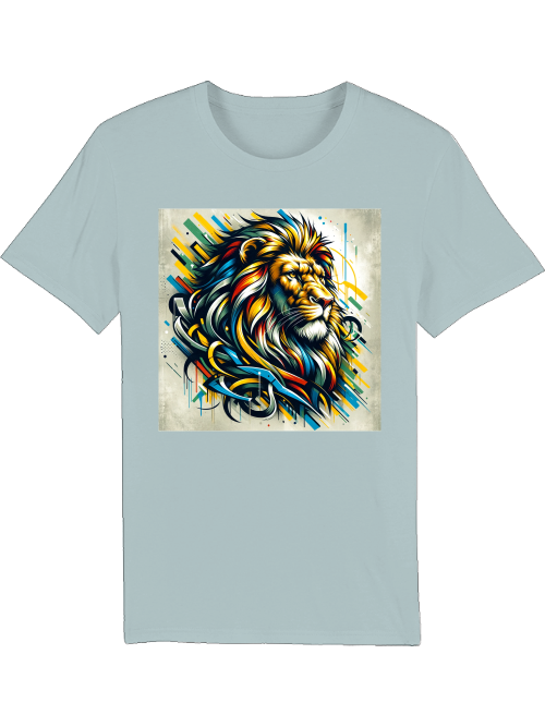 Lion Art Style Square Creator T-Shirt