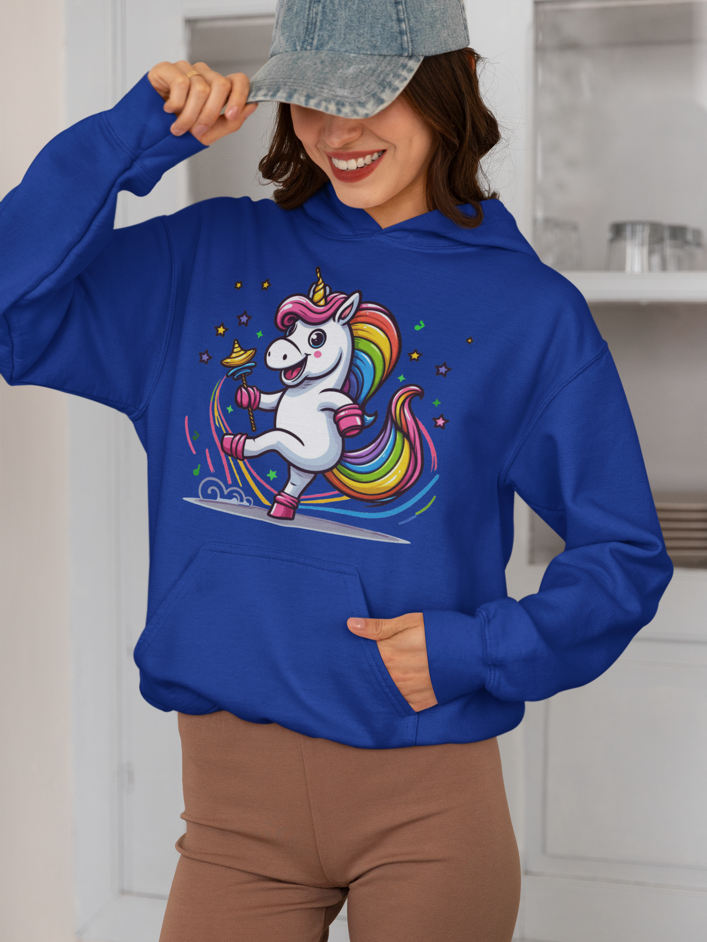 Cruiser Hoodie Unicorn Dancing