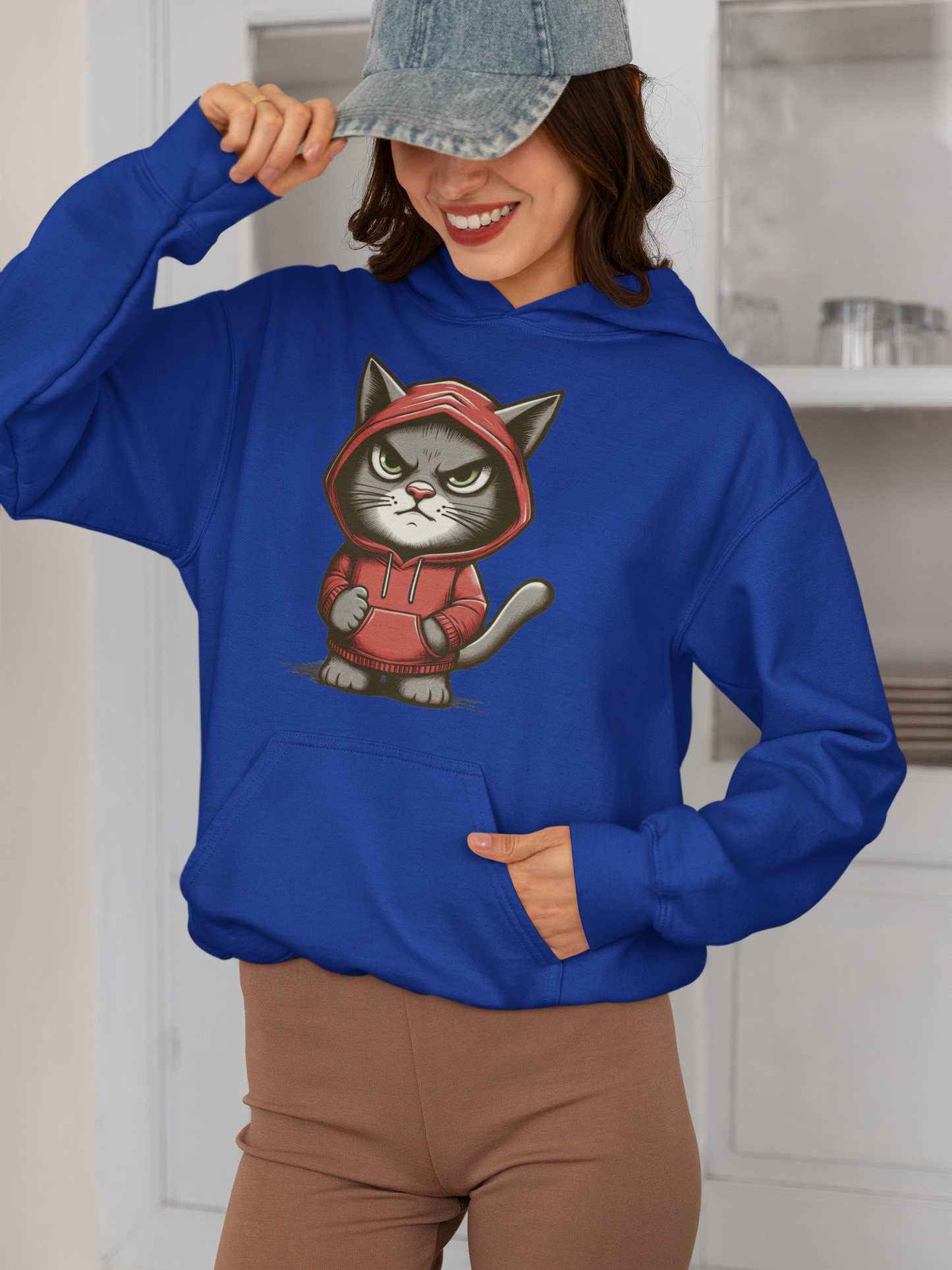 Cruiser hoodie fierce cat