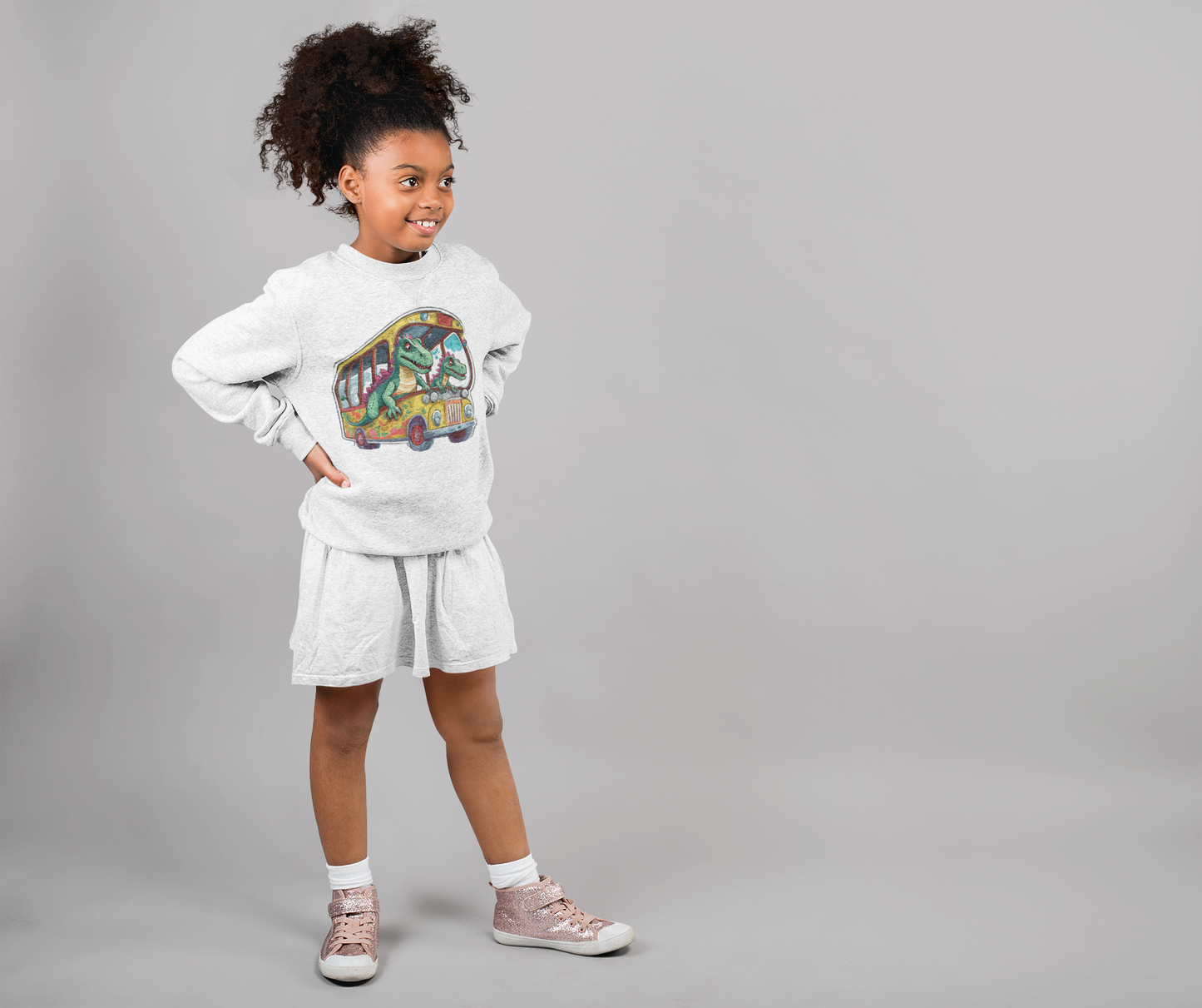 Mini Changer Sweatshirt Dinobus SK