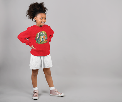 Sudadera Mini Changer dos dinosaurios