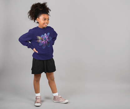 Sudadera Mini Changer Galaxy Flower con mariposa SK