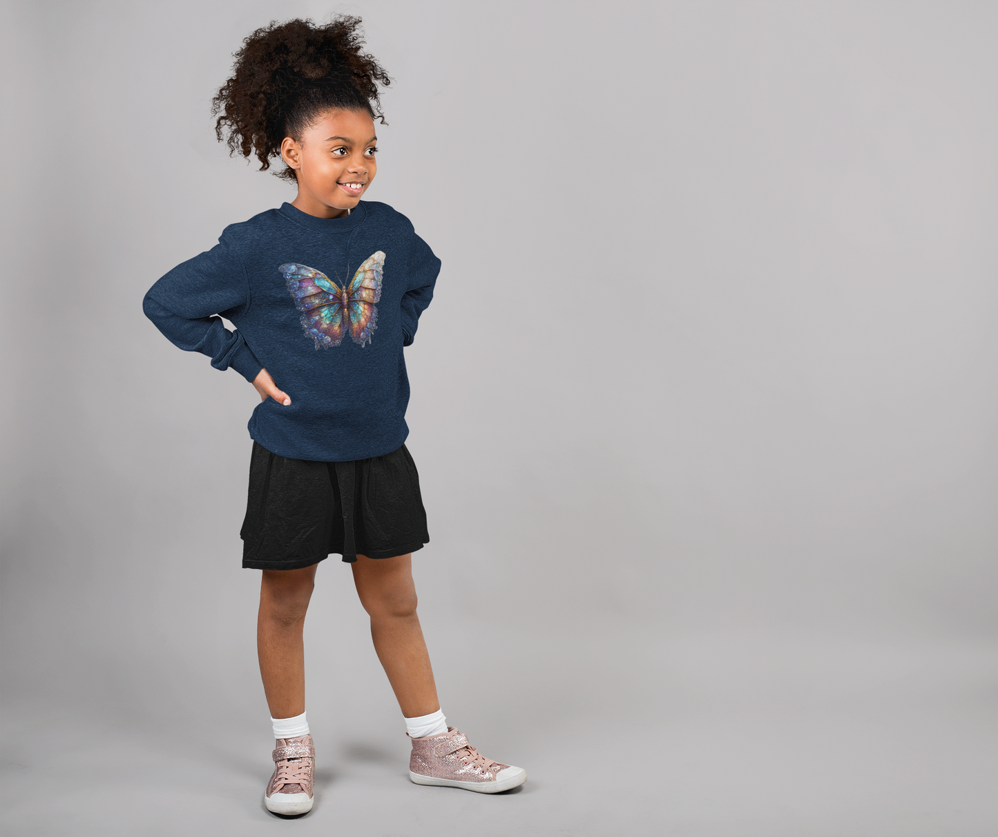 Mini Changer Sweatshirt Butterfly Brilliant