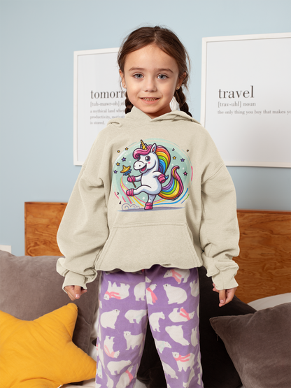 Einhorn tanzt mit Blase - Mini Cruiser Hoodie SK