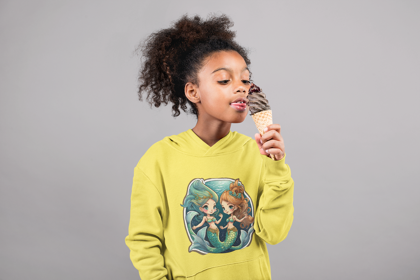 Kids Premium Hooded Sweat Mermaids