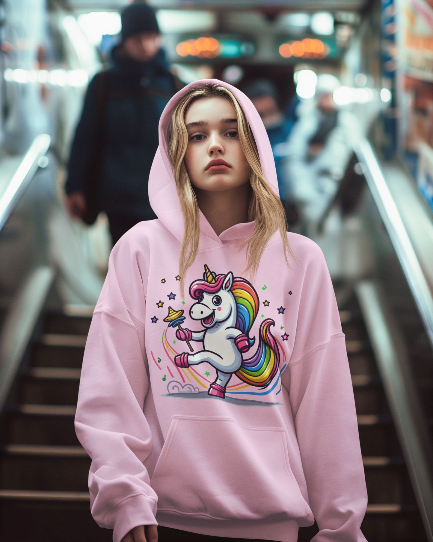 Cruiser Hoodie Unicorn Dancing