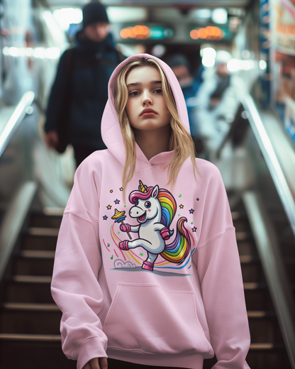 Sudadera con capucha Cruiser Unicornio bailando