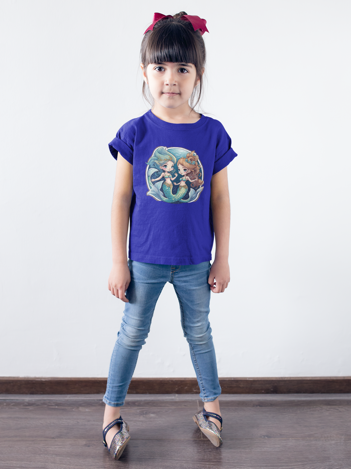 T-shirt kids mermaids