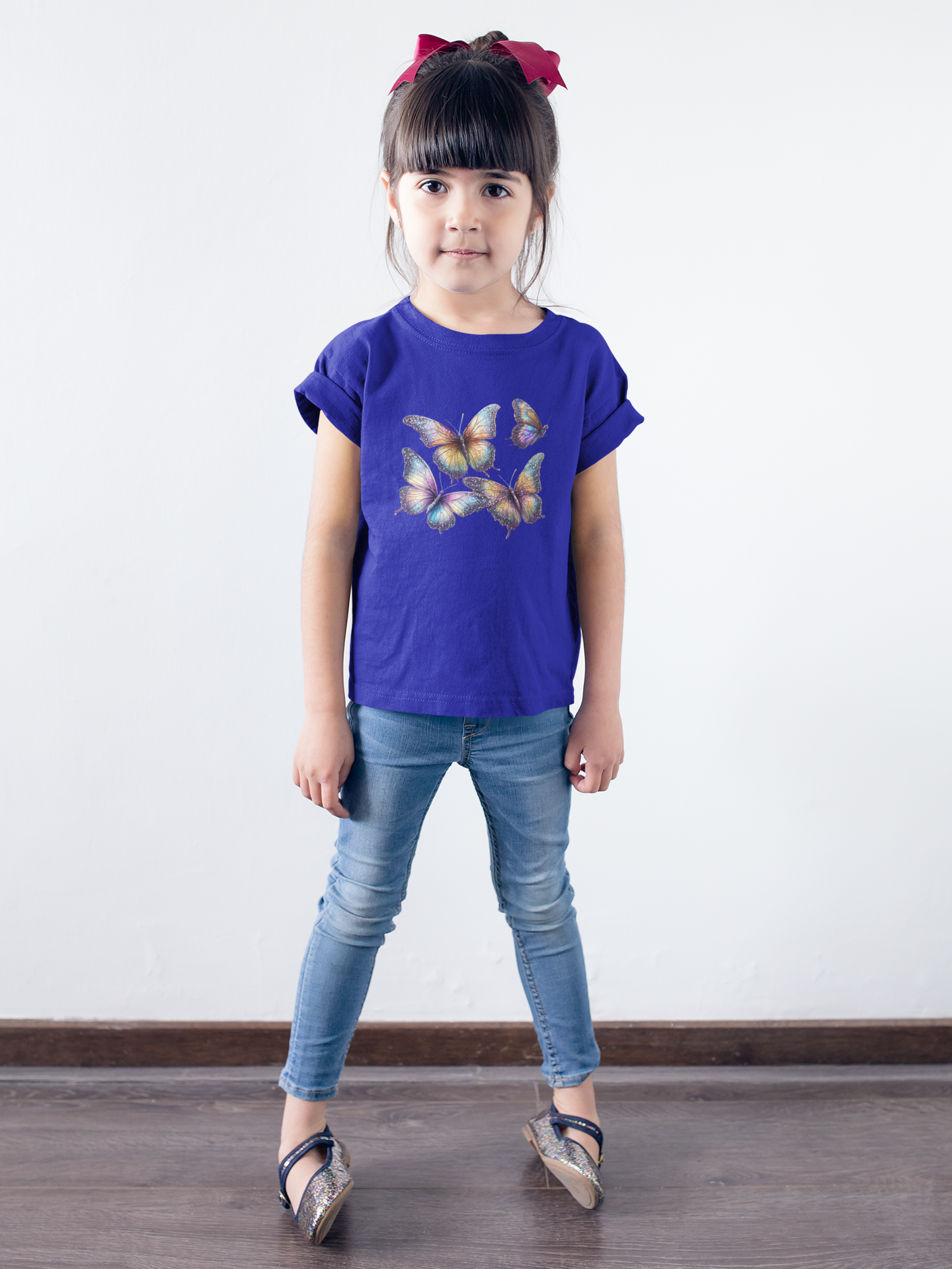 T-Shirt Kids Butterfly Group