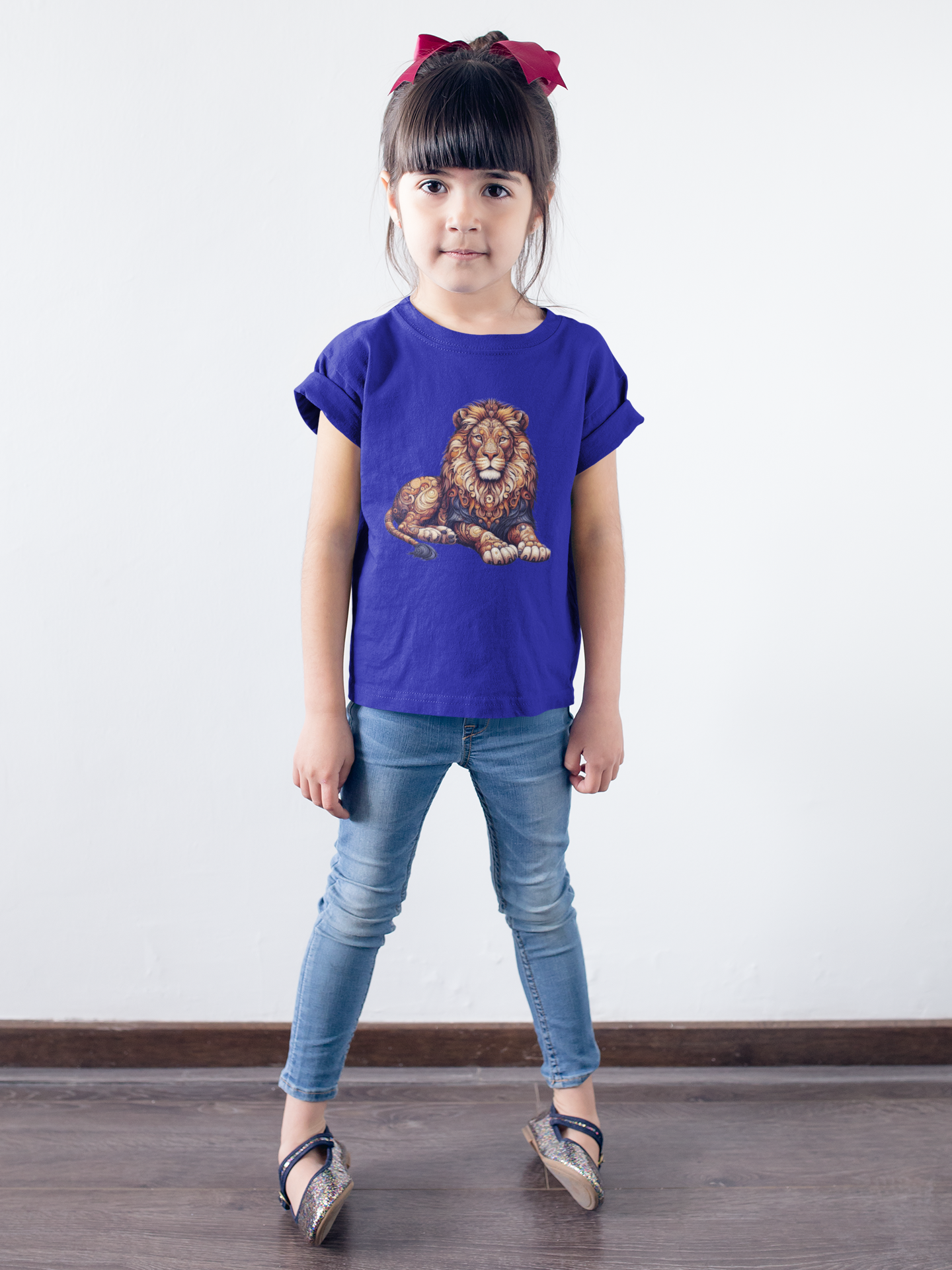 T-Shirt Kids Mandala Lion