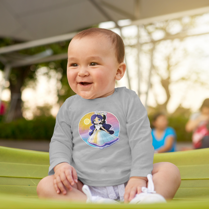 Sudadera Cambiador Princesa Sunset con Brillo Azul