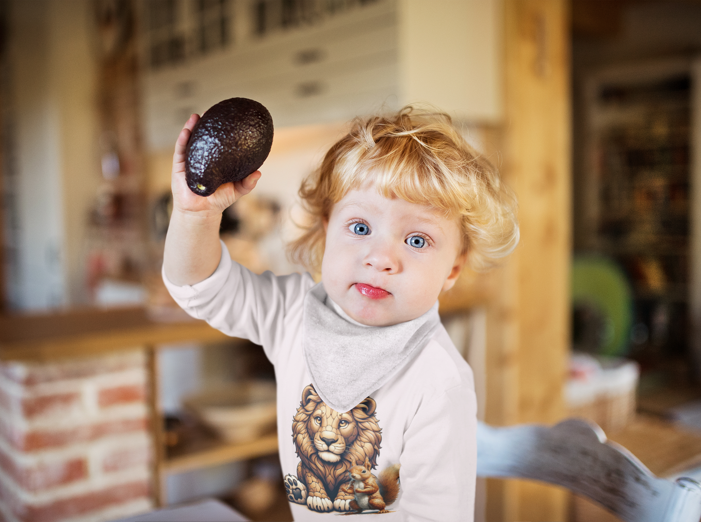 Baby Changer sweatshirt Loewe with squirrel