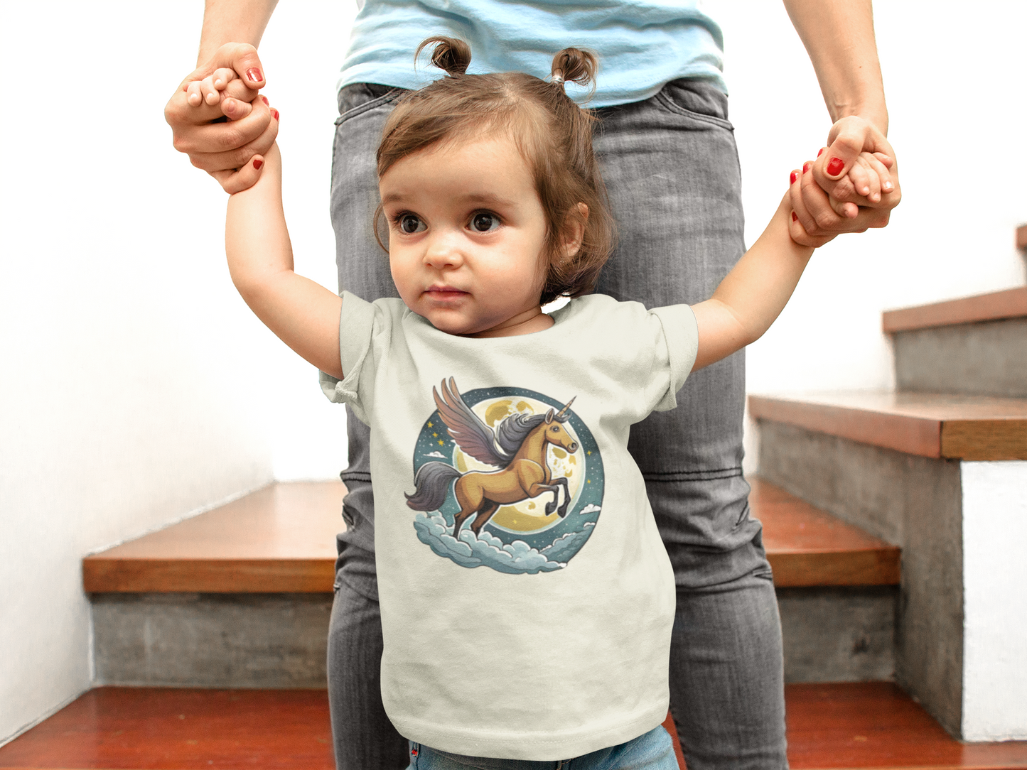 Cartoon Einhorn - Baby Creator T-Shirt SK