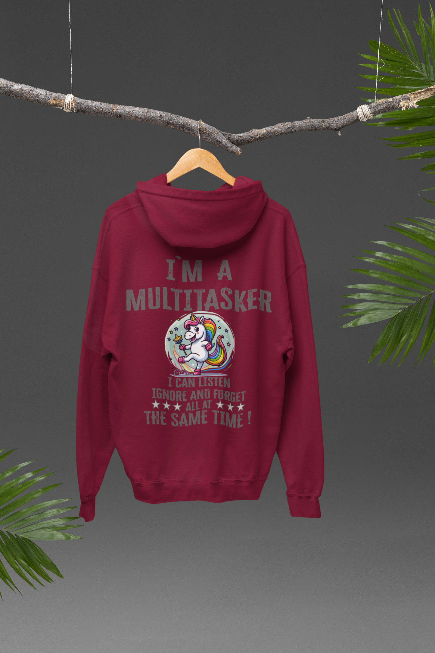 Cruiser Hoodie I`ma Multitasker Unicorn Rattle Dance