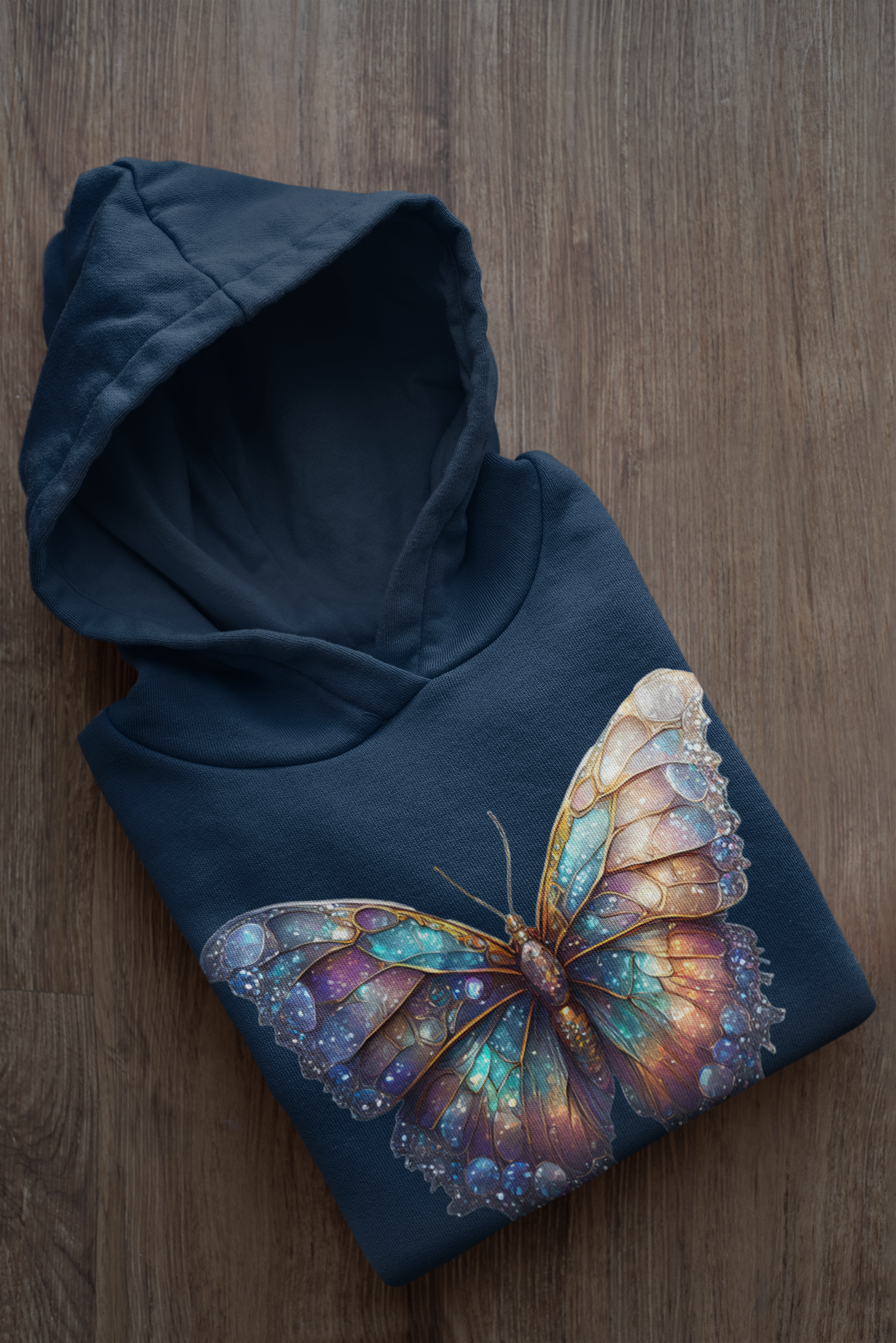 Baby Cruiser Hoodie Galaxy Butterfly