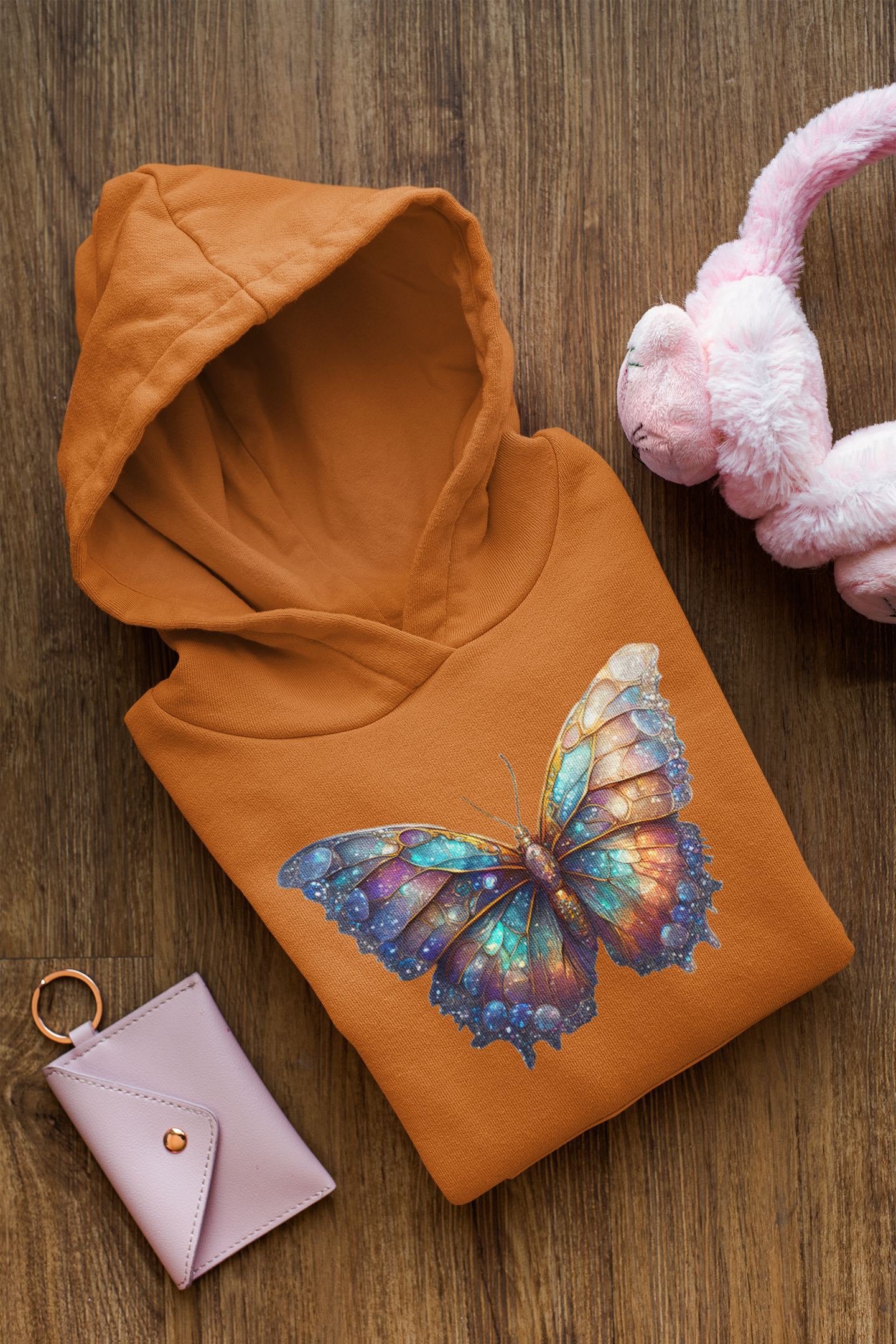 Baby Cruiser Hoodie Galaxy Butterfly