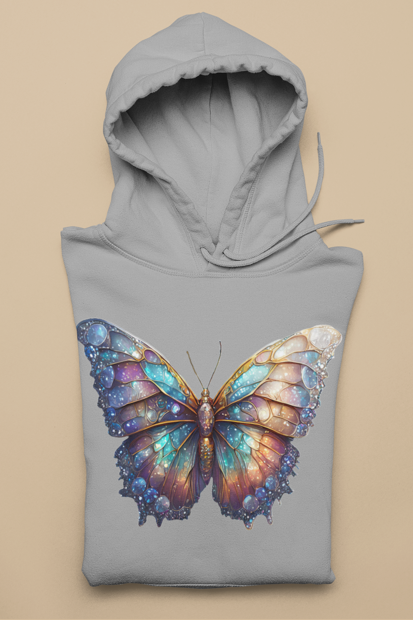 Baby Cruiser Hoodie Galaxy Butterfly