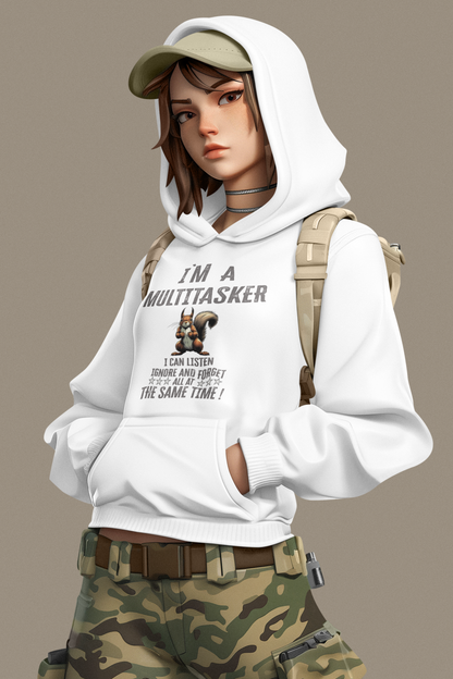 Cruiser Hoodie I`m a Multitasker Eichhörnchen