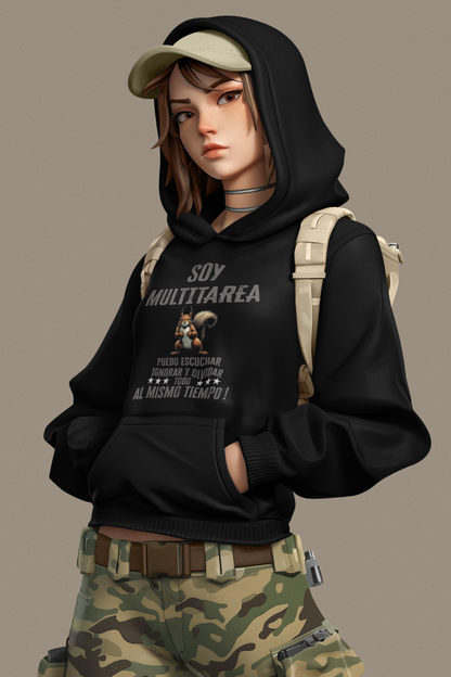 Cruiser Hoodie I`m a Multitasker Eichhörnchen