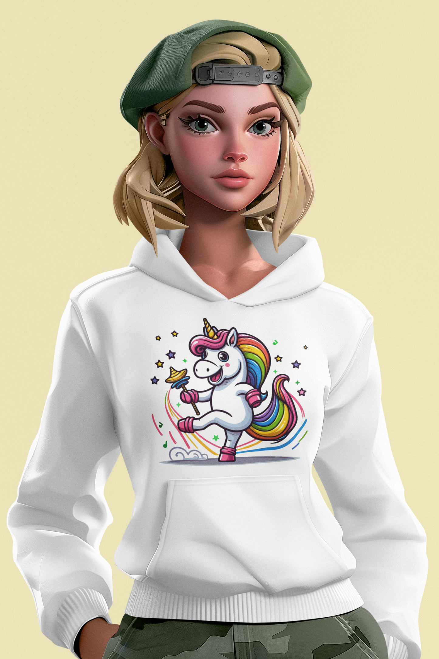 Cruiser Hoodie Unicorn Dancing