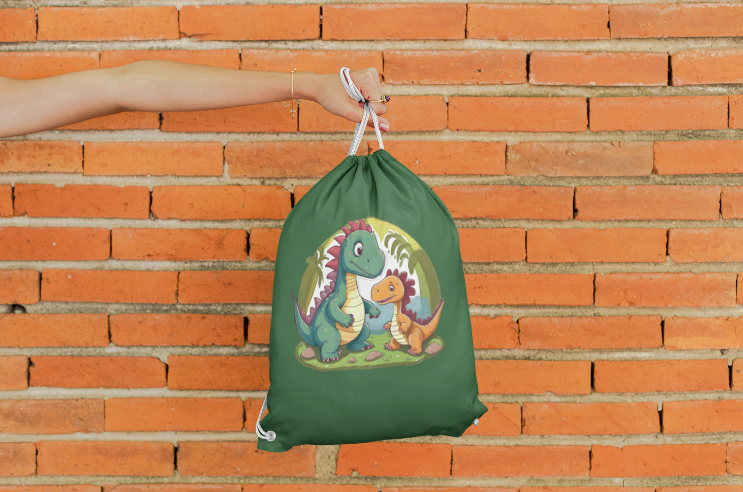 Basic Gymsack zwei Dino