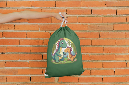 Bolsa de gimnasio básica dos dinosaurios