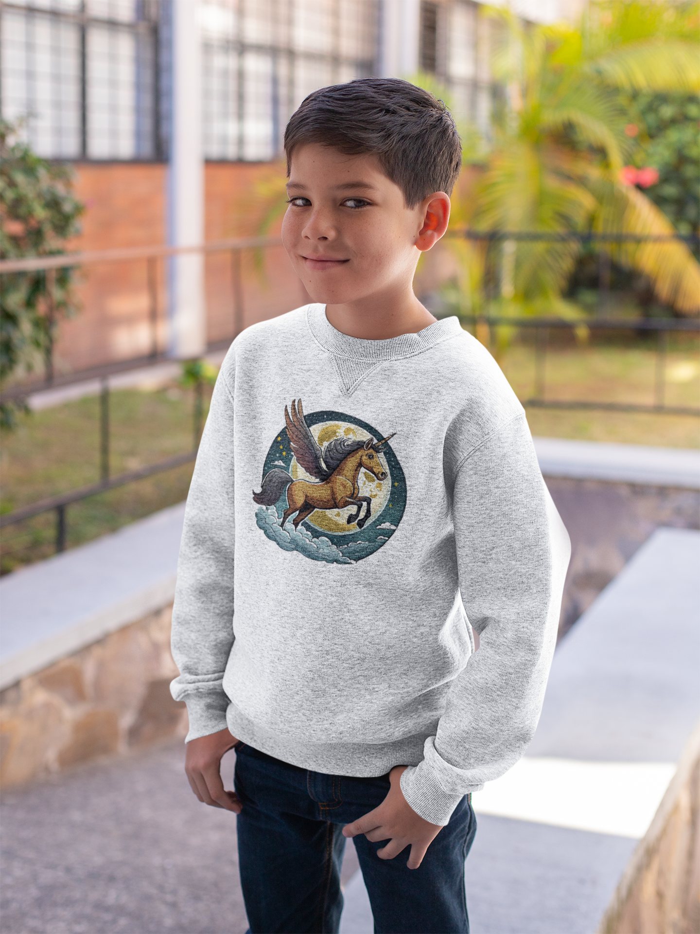 Mini Changer Sweatshirt Einhorn SK