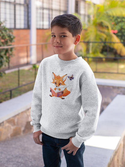 Mini Changer Sweatshirt Fuchs mit Schmetterling SK