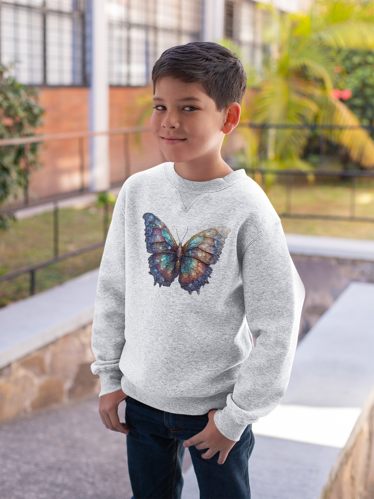 Mini Changer Sweatshirt Butterfly Brilliant