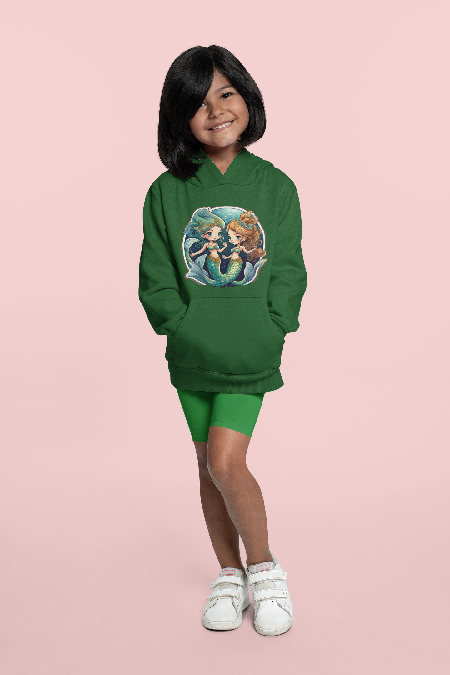 Kids Premium Hooded Sweat Mermaids