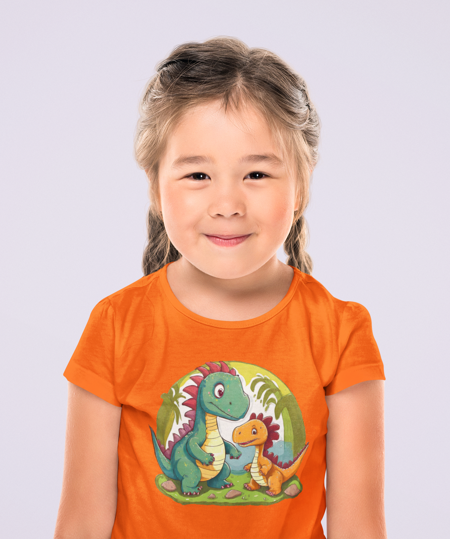 Camiseta Niños dos dinosaurios