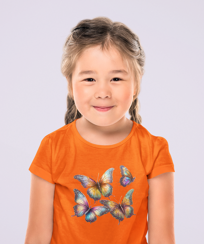 Schmetterling Gruppe T-Shirt Kids SK