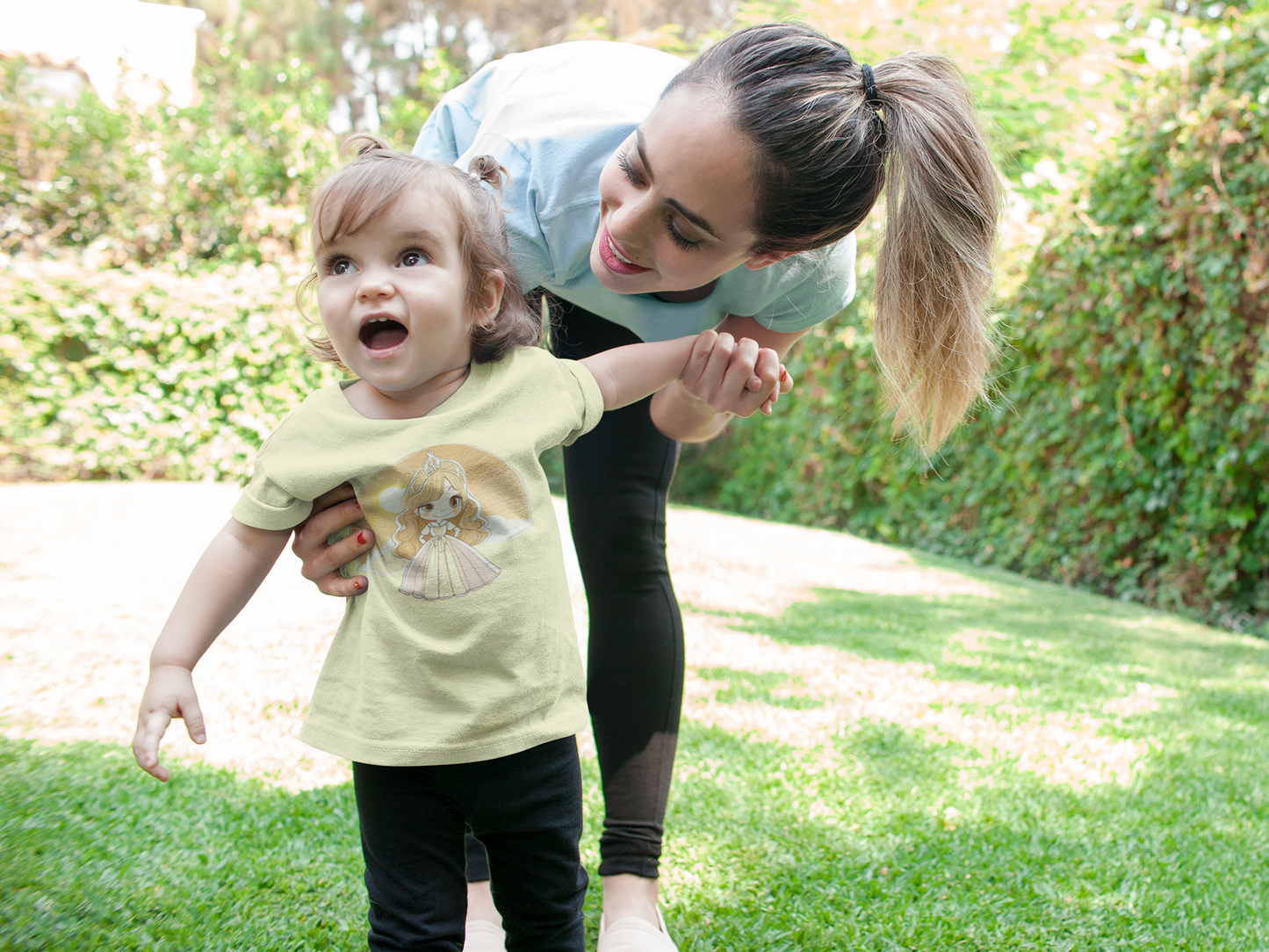 Prinzessin im Gelben Sonnenaufgang - Baby Creator T-Shirt SK