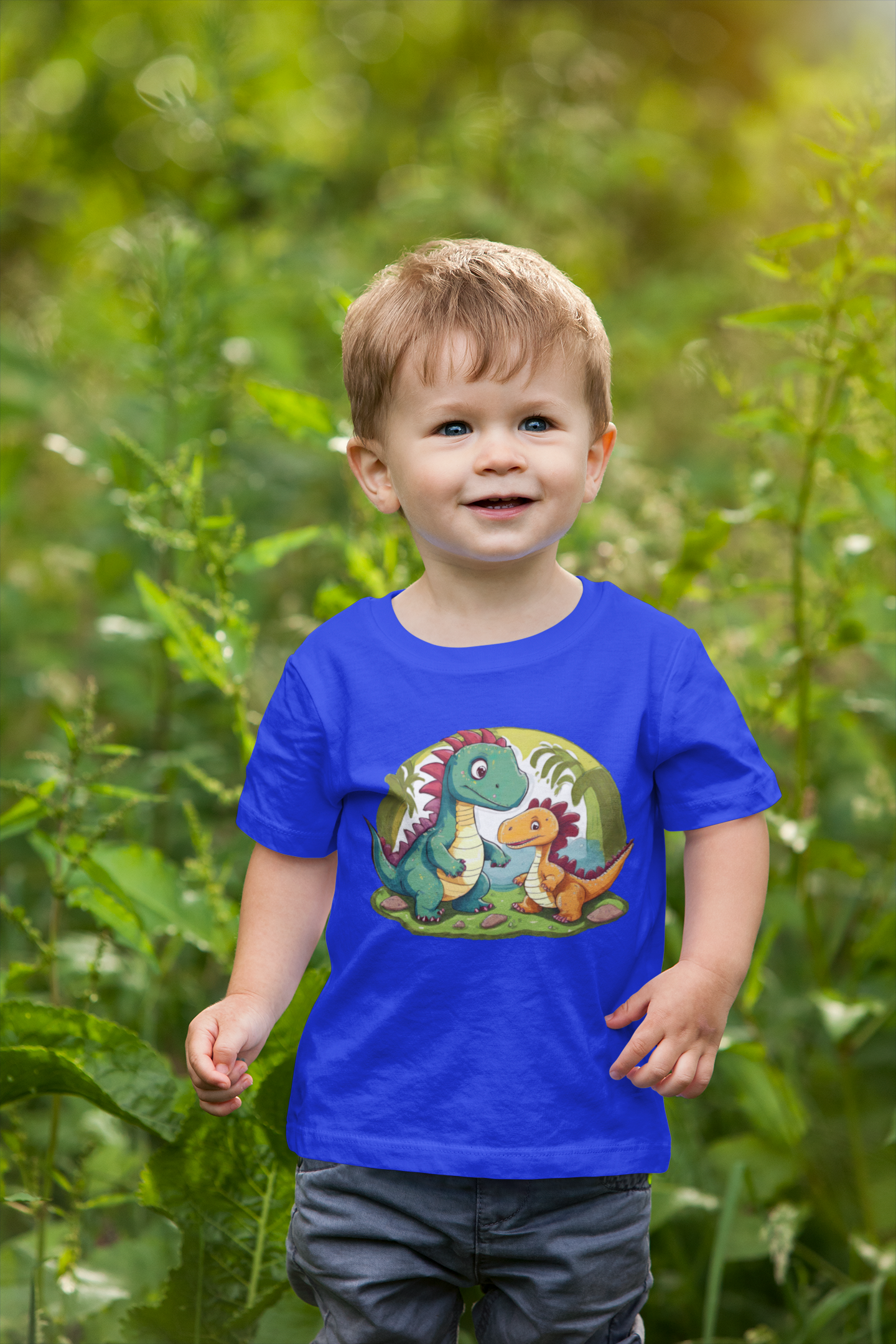 Baby Creator T-Shirt two dinosaurs