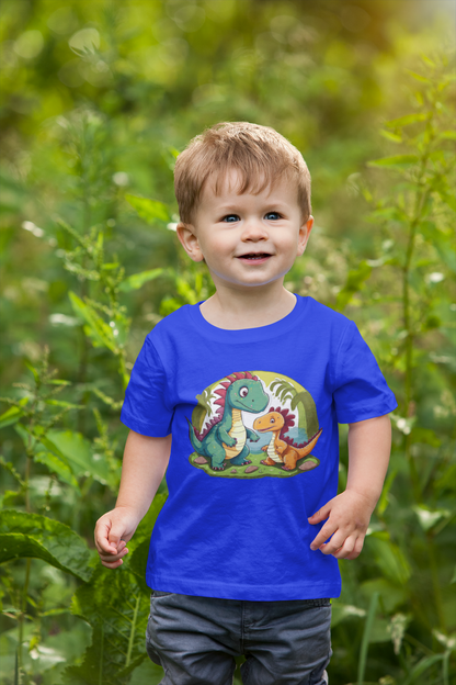zwei Dinosaurier - Baby Creator T-Shirt SK