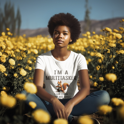 Camiseta del creador I`ma Multitasker Squirrel Puzzle