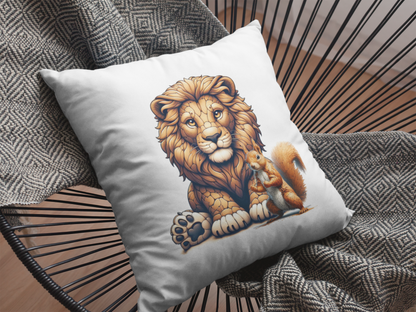 Cojín con tictac Loewe con ardilla