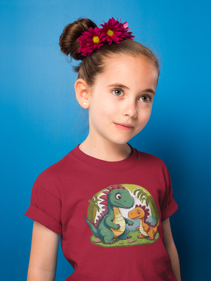 Zwei Dinos T-Shirt Kids SK