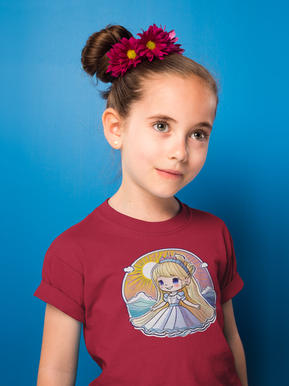 Camiseta Princesa Amanecer para niños SK