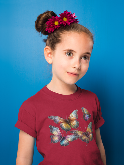 Schmetterling Gruppe T-Shirt Kids SK
