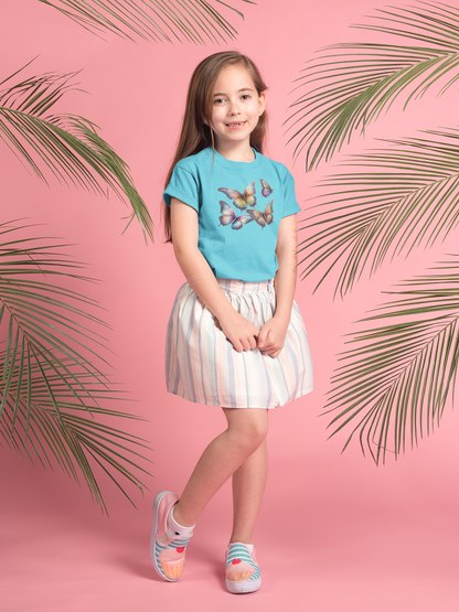 Schmetterling Gruppe T-Shirt Kids SK