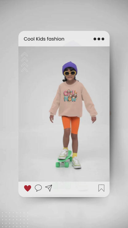 Sudadera infantil Chill Now Sloth de algodón orgánico de alta calidad y duradera - Sudadera Mini Changer 2 PCS/PCS SH