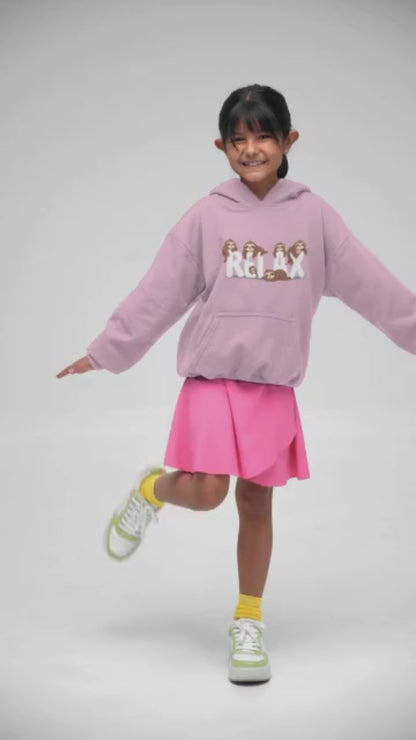 Relax Faultiere Kinder Hoodie Pullover Bio Baumwolle Hochwertig Langlebig - Mini Cruiser Hoodie 2.0 ST/ST SH