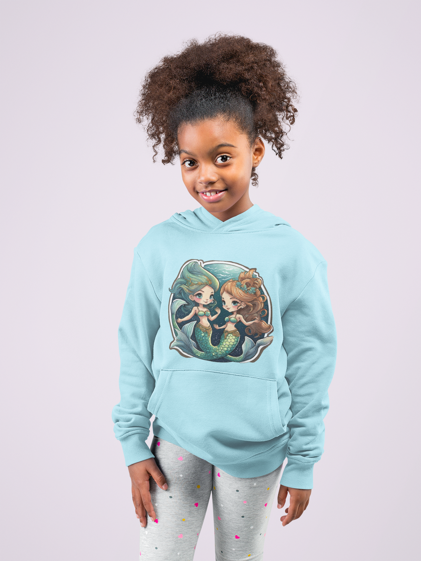 Kids Premium Hooded Sweat Mermaids