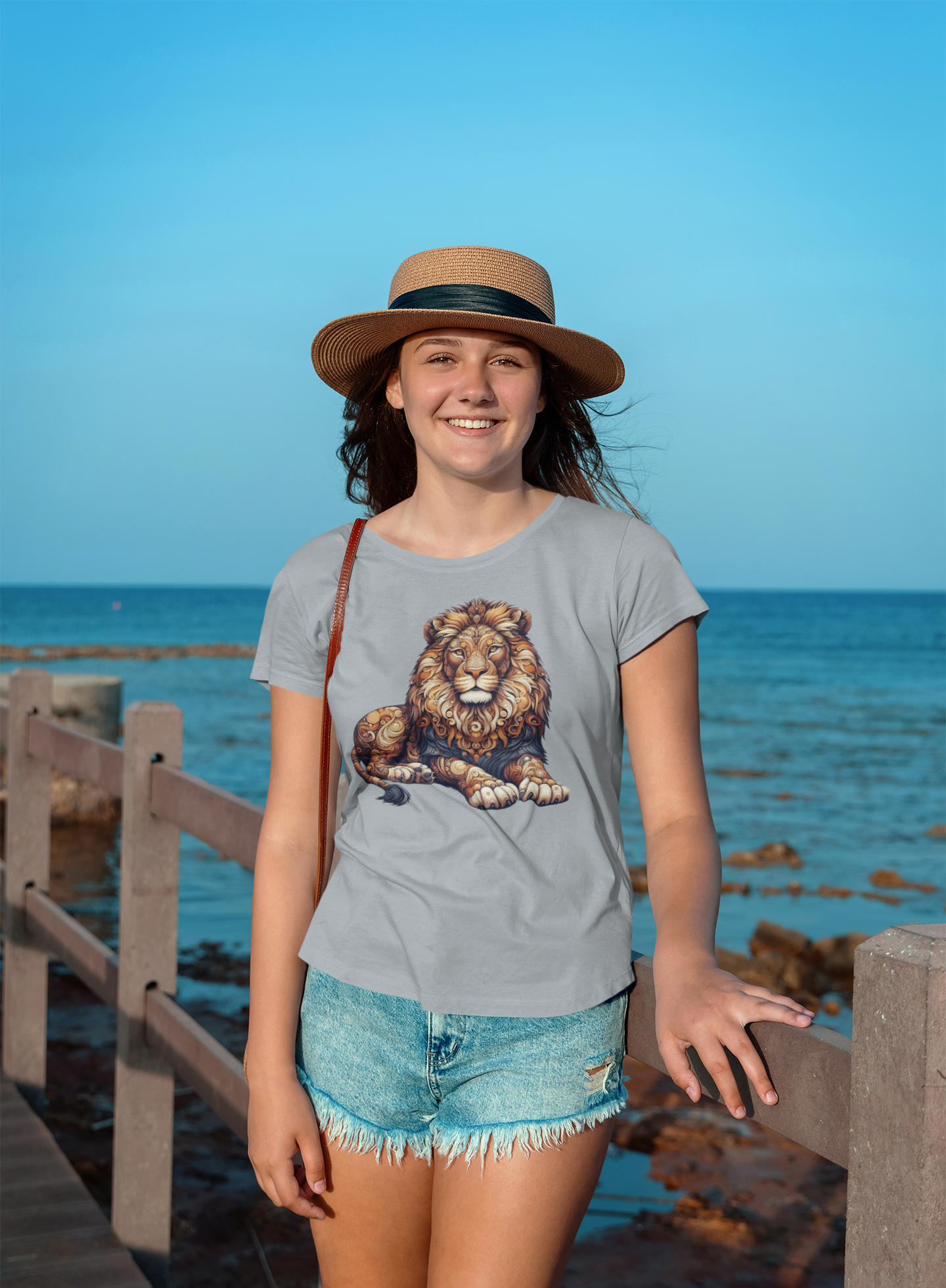 Creator T-Shirt Mandala Lion